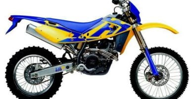 Manual Moto Husqvarna TE 400 2004 de Usuario Descarga en PDF GRATIS