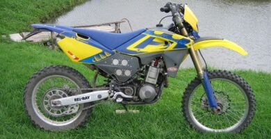 Manual Moto Husqvarna TE 570R 2002 Reparación y Servicio