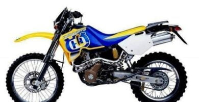 Manual Moto Husqvarna TE 610E 2004 de Usuario Descarga en PDF GRATIS