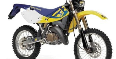 Manual Moto Husqvarna WR 125 2002 Reparación y Servicio