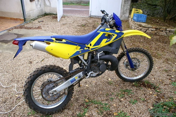 Manual Moto Husqvarna WR 360 2002 Reparación y Servicio