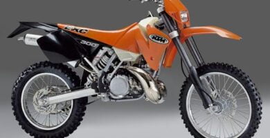 Manual Moto KTM 250 2000 Reparación y Servicio