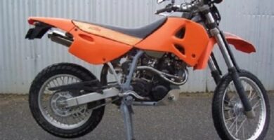 Manual Moto KTM 400 2000 Reparación y Servicio