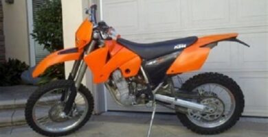 Manual Moto KTM 400 2004 Reparación y Servicio