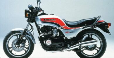 Manual Moto Kawasaki GPZ 400 1985 Reparación y Servicio