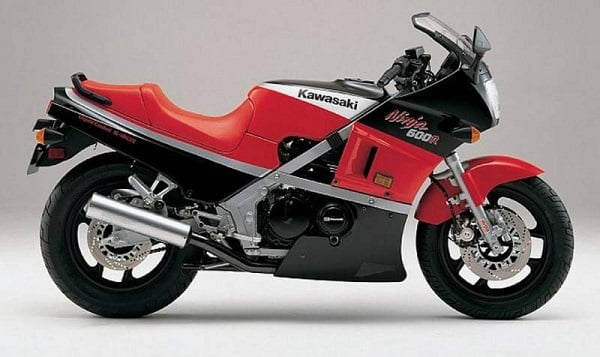 Manual Moto Kawasaki GPZ 600 R 1989 Reparación y Servicio