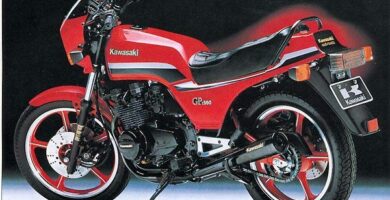 Manual Moto Kawasaki GPZ ZX 550 1981 Reparación y Servicio