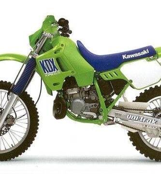 Manual Moto Kawasaki KDX 200 1989 Reparación y Servicio