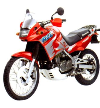 Manual Moto Kawasaki KLR 500 1990 Reparación y Servicio