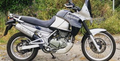 Manual Moto Kawasaki KLR 500 1994 Reparación y Servicio