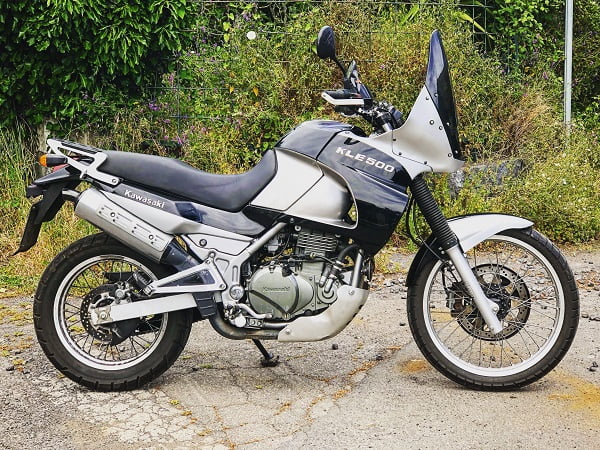 Manual Moto Kawasaki KLR 500 1994 Reparación y Servicio