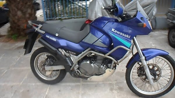 Manual Moto Kawasaki KLR 500 1996 Reparación y Servicio