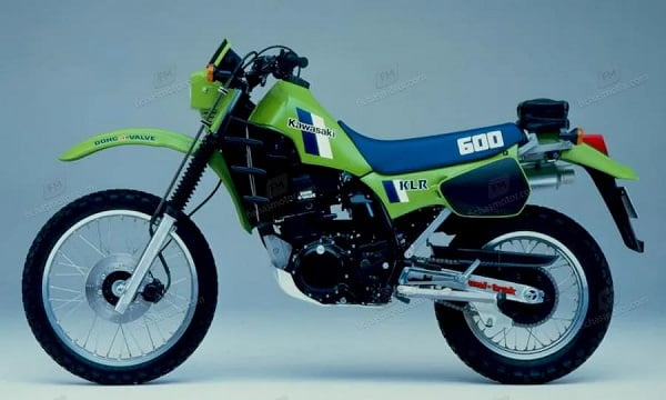 Manual Moto Kawasaki KLR 600 1987 Reparación y Servicio