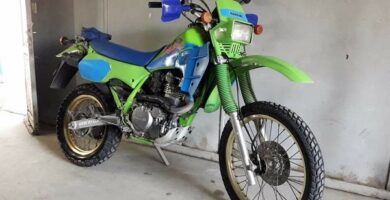 Manual Moto Kawasaki KLR 600 1991 Reparación y Servicio