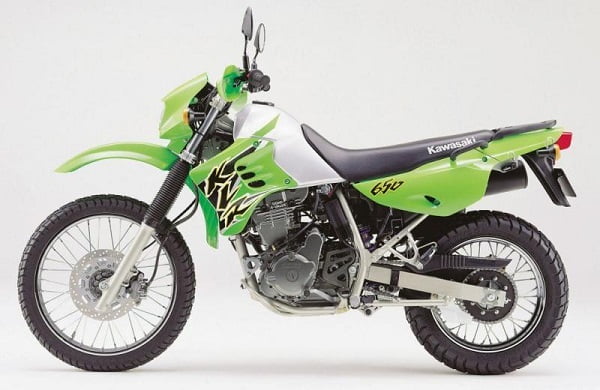 Manual Moto Kawasaki KLR 600 1999 Reparación y Servicio