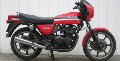 Manual Moto Kawasaki KZ 550 1985 Reparación y Servicio