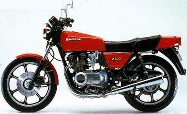 Manual Moto Kawasaki Z 500 1985 Reparación y Servicio