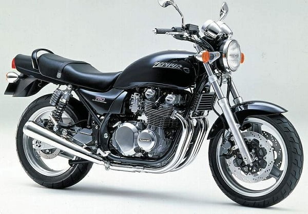 Manual Moto Kawasaki ZR 750 Zephyr 1990 Reparación y Servicio