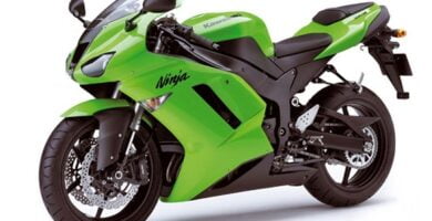 Manual Moto Kawasaki ZX 6 R 2007 Reparación y Servicio