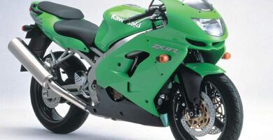 Manual Moto Kawasaki ZX 9 R 1994 Reparación y Servicio