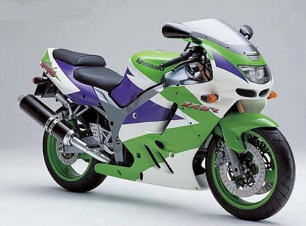 Manual Moto Kawasaki ZX 9 R 1997 Reparación y Servicio