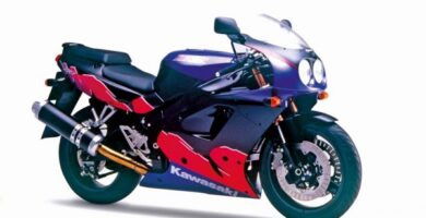 Manual Moto Kawasaki ZXR 750 1993 Reparación y Servicio