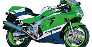 Manual Moto Kawasaki ZXR 750 R Reparación y Servicio