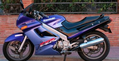 Manual Moto Kawasaki ZZR 250 1992 Reparación y Servicio