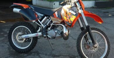 Manual Moto KTM 200 ECX 2001 DESCARGAR GRATIS