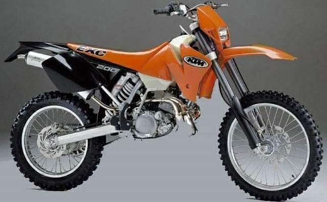 Manual Moto KTM 200 MCX 2001 DESCARGAR GRATIS