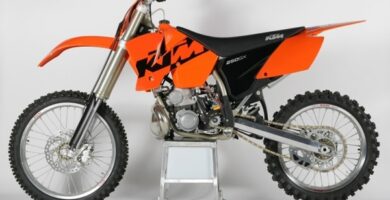 Manual Moto KTM 250 EXC 2003 Reparación y Servicio