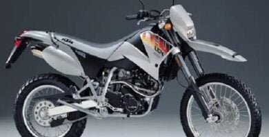 Manual Moto KTM 400 LC4 2000 Reparación y Servicio