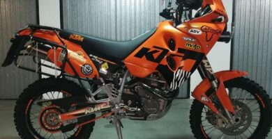 Manual Moto KTM 400 LC4 2003 Reparación y Servicio