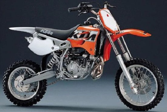 Manual Moto KTM 60 SX 2000 Reparación y Servicio