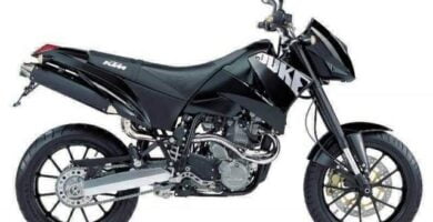 Manual Moto KTM 640 LC4 Duke II 2003 de Usuario Descarga en PDF GRATIS