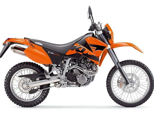 Manual Moto KTM 660 LC4 2000 Reparación y Servicio