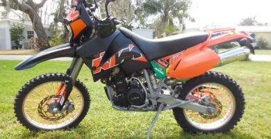 Manual Moto KTM 660 LC4 2001 Reparación y Servicio