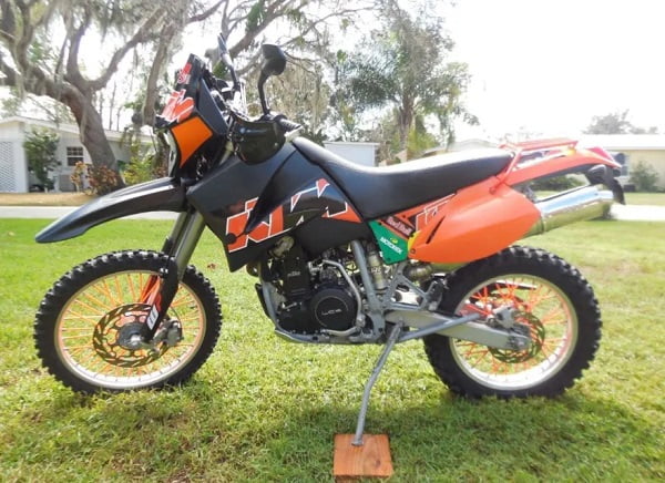 Manual Moto KTM 660 LC4 2001 Reparación y Servicio