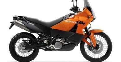 Manual Moto KTM 990 Adventure 2007 de Usuario Descarga en PDF GRATIS