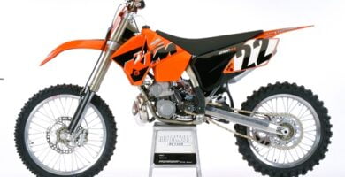 Manual Moto KTM SXF 250 2005 Reparación y Servicio