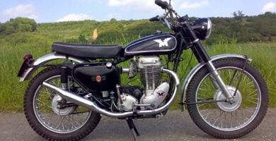 Manual Moto Matchless G80C 1954 de Usuario Descarga en PDF GRATIS