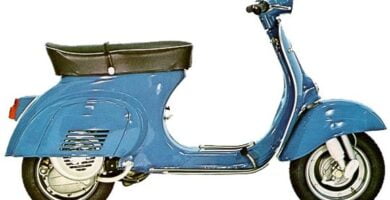 Manual Moto Piaggio Vespa PK 100S Reparación y Servicio