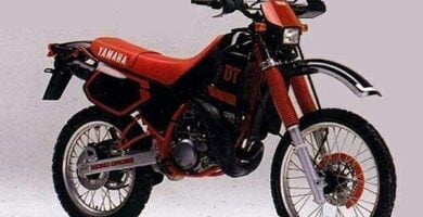 Manual Moto Yamaha DT 125 1989 Reparación y Servicio