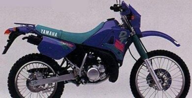 Manual Moto Yamaha DT 125 R 1990 Reparación y Servicio