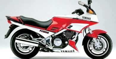 Manual Moto Yamaha FJ 1200 1985 Reparación y Servicio