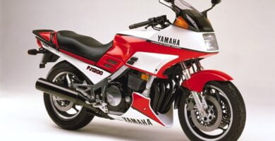 Manual Moto Yamaha FJ 1200 1991 Reparación y Servicio