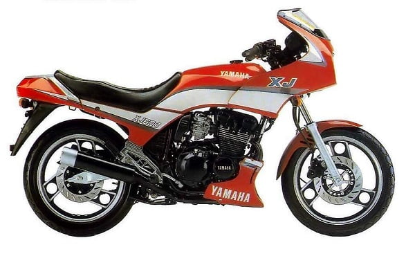 Manual Moto Yamaha FJ 600 1985 Reparación y Servicio