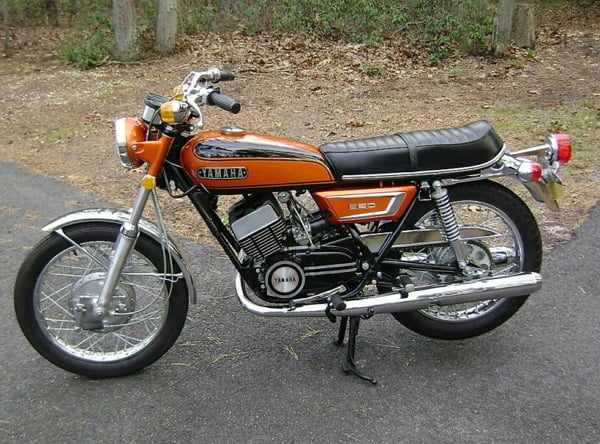 Manual Moto Yamaha R5C 1972 Reparación y Servicio