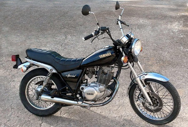 Manual Moto Yamaha SR 250 G Reparación y Servicio