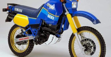 Manual Moto Yamaha Tenere 1VJ 1988 Reparación y Servicio